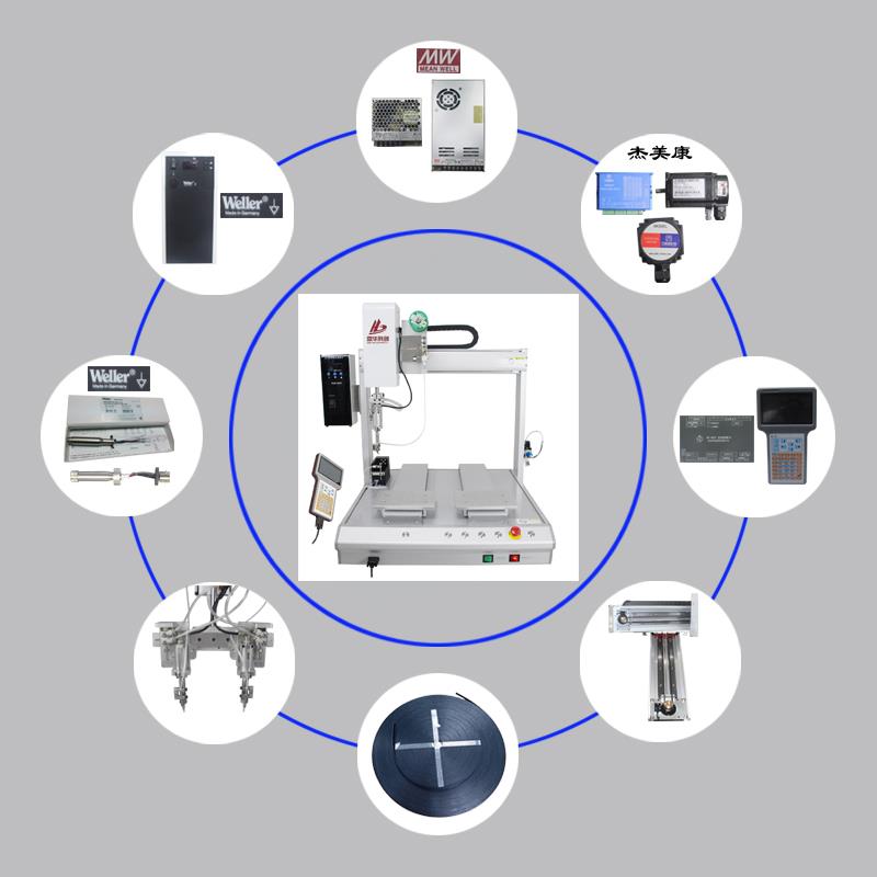 单头双工核心配件(多面图) 